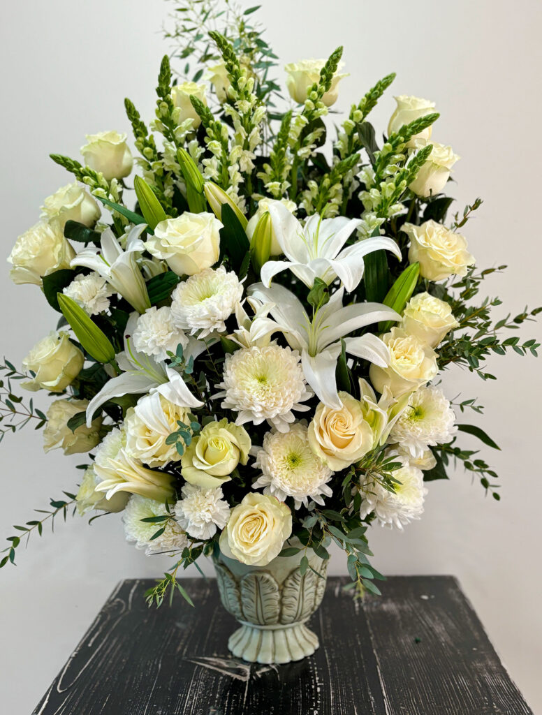 Timeless white grace