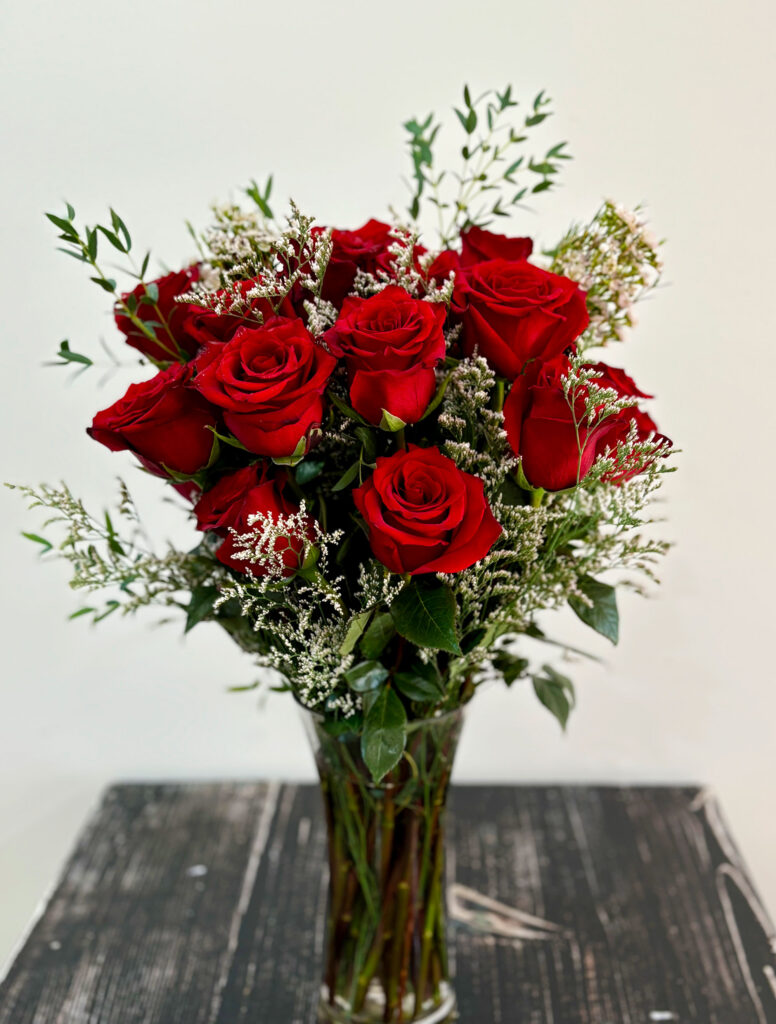 Ruby vase